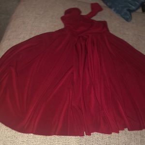 MIDI skirt and cape top set